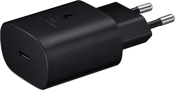 Samsung Type C Hızlı Şarj Adaptörü, 25W, EP-TA800N, Siyah
