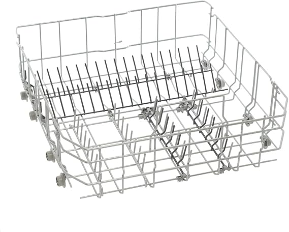 20000533 20007189 Lower Dishwasher Rack New Design Need Cutlery Basket 00675794 - Compatible with Select Bosch & Thermador Models 21-3/4" D x 20-5/8" W x 7" H