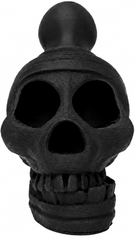 Aztec Death Whistle 3D Printed Screamer Whistle for Rituals, Festivals, Pranks, Display Loudest Bone-Chilling Human Scream Sound Traditional Mesoamerican Amazon Style Silbato de La Muerte Azteca