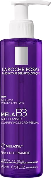 La Roche-Posay Mela B3 Anti Aging Face Wash, Dark Spot Corrector 6.76oz