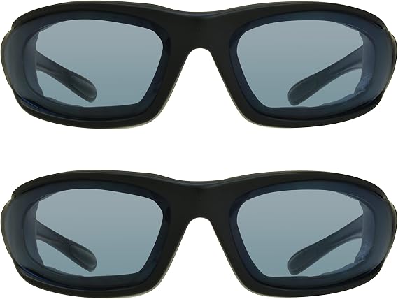 Bikershades Motorcycle Riding Safety Sunglass Foam Padded Large Fit