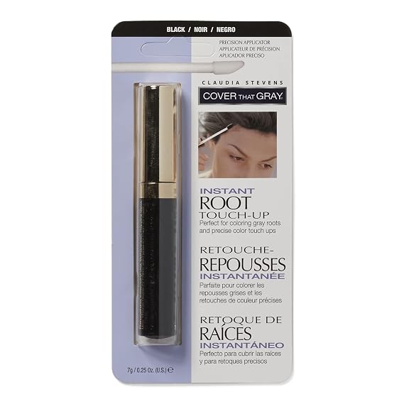 Cover That Gray Root Touch Up Hair Color - Black