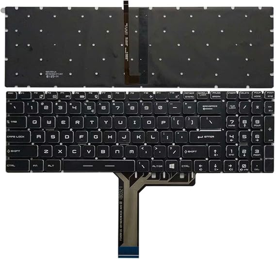 New Laptop Replacement Keyboard Fit MSI MS-16J1 MS-16J2 MS-16J1C MS-13J3 MS-16J9 MS-179B MS-16JB US Layout