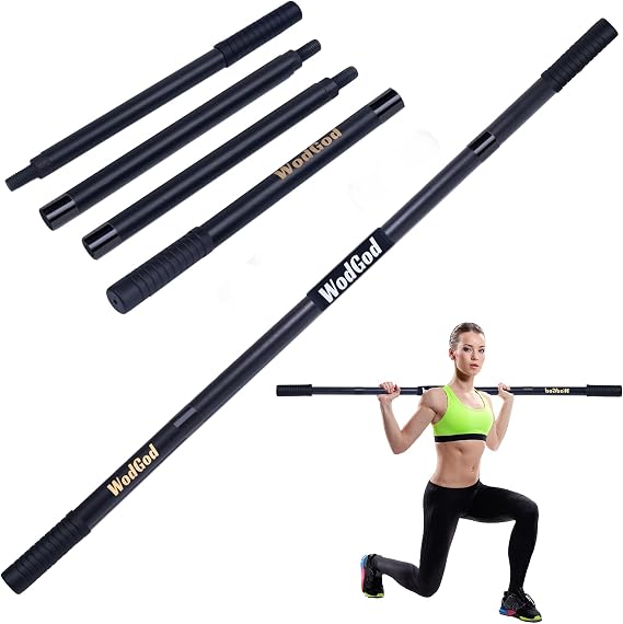 Wooden Yoga Stick,5 Ft Mobility Stick,Adjustable Stretching Stick,Portable Splicable Exercise Stick,Exercise Pole For Balance,Flexibility And Mobility,Stretch Stick,Stick Mobility Training Stick