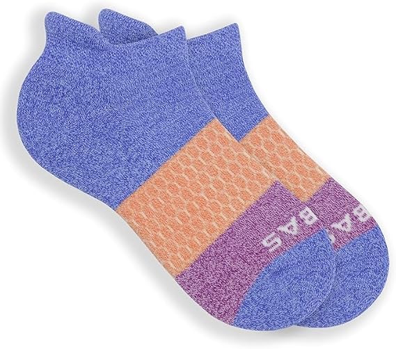 Bombas Women's Ankle Socks (Violet/Fuchsia, Medium)