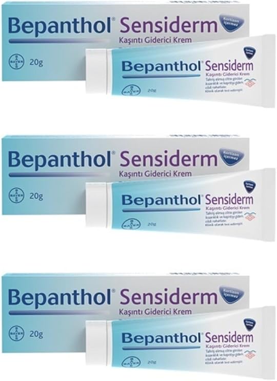 BEPANTHOL Sensiderm Kaşıntı Giderici Ve Cilt Bariyerini Onarıcı Bakım Kremi 20 gr x3 Adet P01706