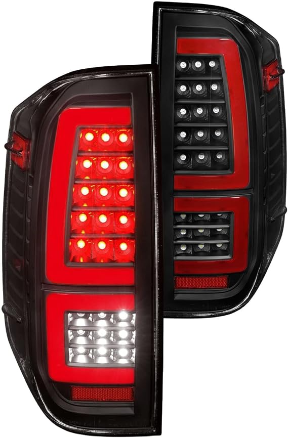 ANZO - Black Sequential Fiber Optic LED Tail Lights