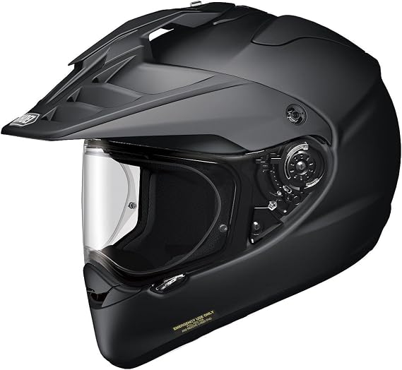 Shoei Hornet X2 Matte Black Dual Sport Helmet - X-Large