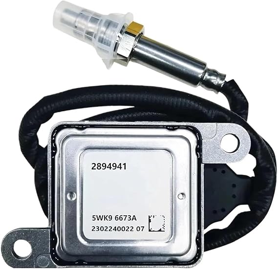 NOX Sensor For Cummins 12V 2894941 5WK9 6673A 3687334RX 5WK96673A Nitrogen Oxide NOX Sensor 5WK9 6673A Car Oxygen Sensors