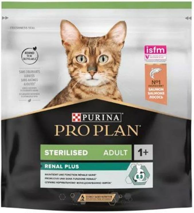 Pro Plan Sterilised Kısırılaştırılmış Kediler İçin Somonlu Kuru Kedi Maması 400 Gram