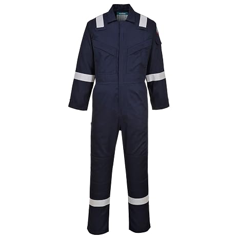 Portwest FR21 Bizflame Men's Flame Resistant Coverall Anti-Static