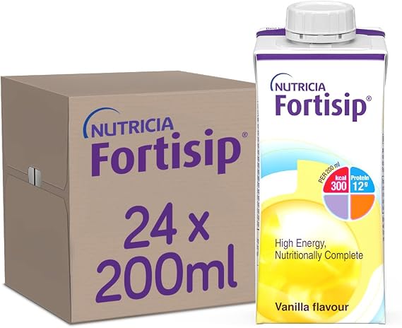 FORTISIP BOTTLE VANILLA 200ml x24