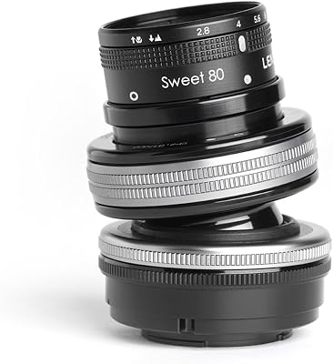 Lensbaby - Composer Pro II with Sweet 80 - for Sony E - Selective Focus - Sweet Spot - Streaky Bokeh - Perfect for Portrait Photographers