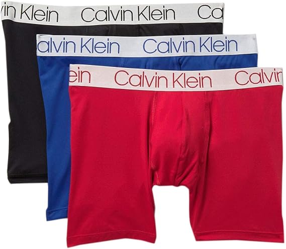 Calvin Klein Men's Microfiber 3-Pack Boxer Briefs