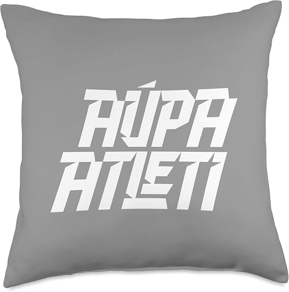 Atletico de Madrid. Throw Pillow