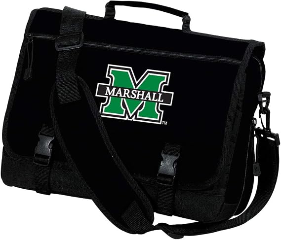 Marshall University Laptop Computer Bag MU Logo Messenger Bag Briefcase