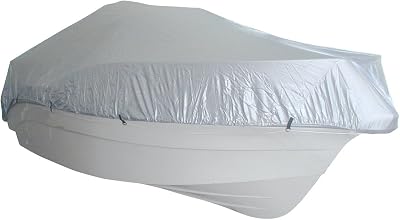 Lalizas Durable PVC Boat Cover, Made of Extra Strong PA Coated Polyester 420D for Maximum Water Resistance