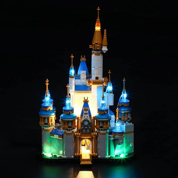 YEABRICKS LED Light for LEGO-40478 Disney Mini Castle Building Blocks Model Lego Set Not Included