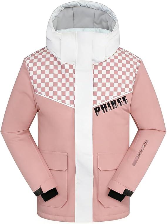 PHIBEE Women's Waterproof Outdoor Snowboard Breathable Ski Jacket