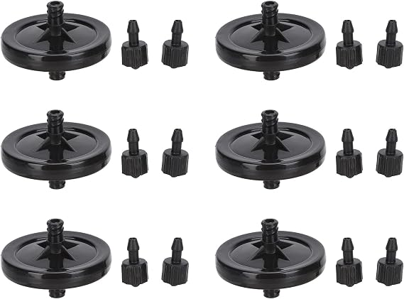 Tyenaza UV Ink Filter, 6 Sets UV Ink Filter 45mm Big Disc Accessory Replacement for Spectra Inkjet Printer(6mm*4mm)