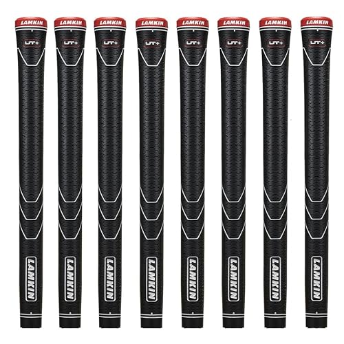 Lamkin UT Black Golf Grip Bundle 8 Piece, Midsize