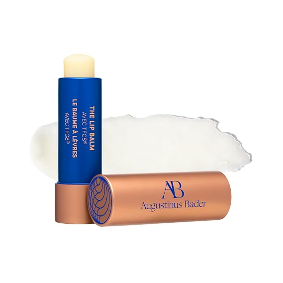 Augustinus Bader The Lip Balm, 4 g / 0.14 oz | Luxury Nourishing & Hydrating Treatment Balm, Smooths, Softens & Restores Dry, Chapped Lips, Lightweight
