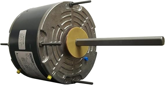 Fasco D919 5.6-Inch Condenser Fan Motor, 1/8 HP, 208-230 Volts, 1075 RPM, 1 Speed, .9 Amps, Totally Enclosed, Reversible Rotation, Sleeve Bearing