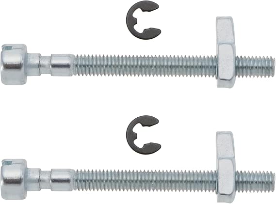 Create idea 2 Sets Chain Adjuster Tensioner Screws Replacement 530016110 530038593 Compatible with McCulloch MacCat 335 435 Compatible with Husqvarna 36 41 136 Metal