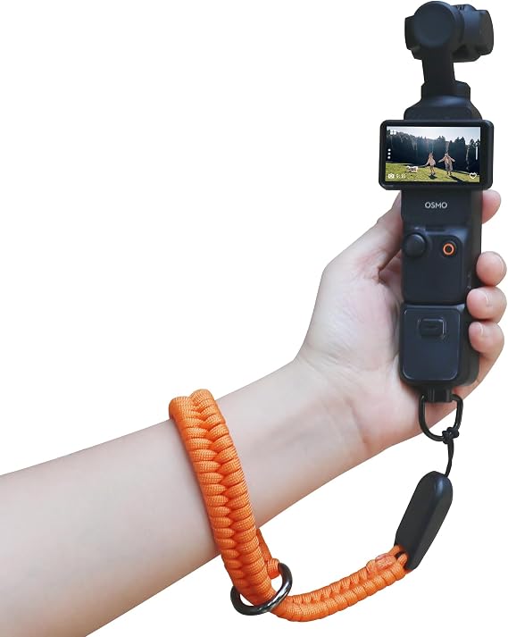 CYNOVA Nylon Wrist Strap for Osmo Pocket 3/4/4P/Xtra Muse/Insta Luna Ultra