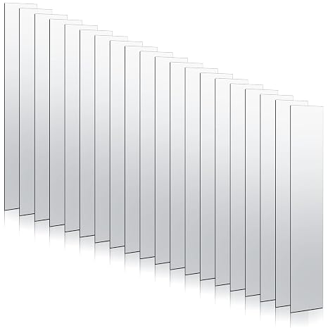 Yaocom 20 Pack Zinc Anode Strip Sheet 99.995% Pure, 0.04'' X 1'' X 6''