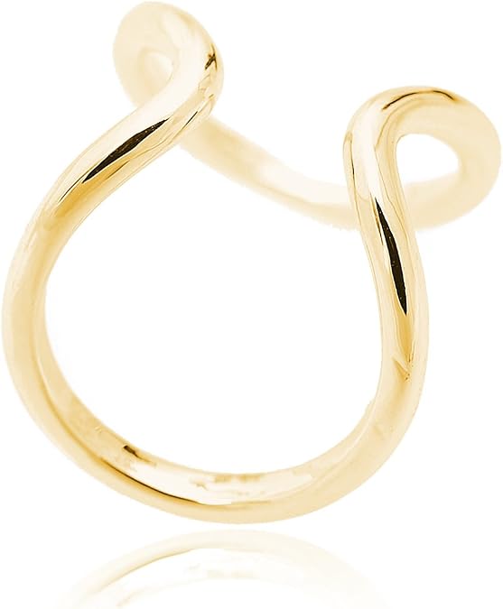 Double Infinity Wrap Around Cross Statement Ring