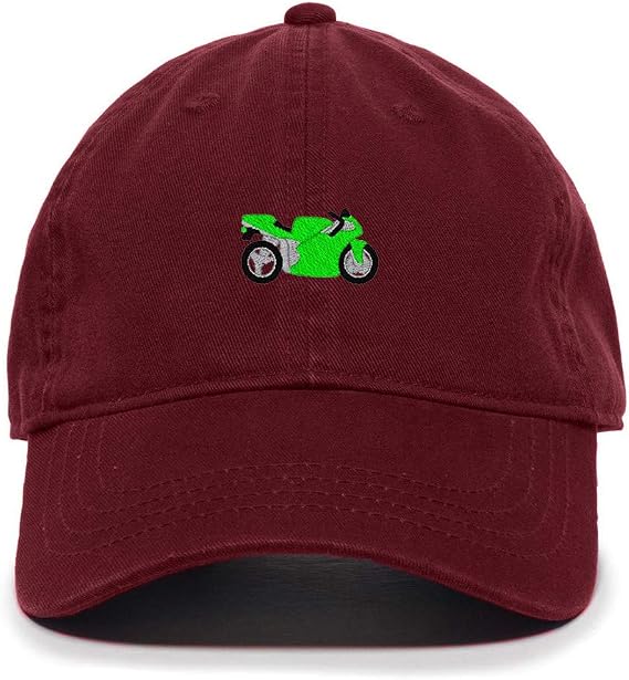 Sport Motorcycle Baseball Cap Embroidered Cotton Adjustable Dad Hat