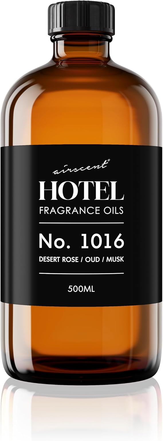 AirScent Hotel Diffuser Oil No. 1016 - Caraway Desert Rose and Oud - 500 mL