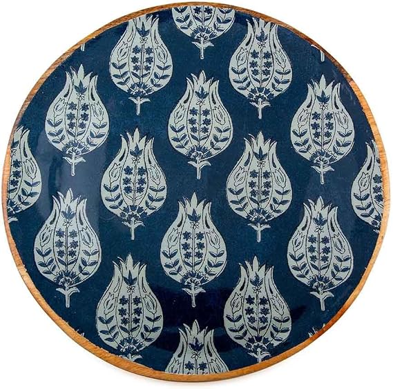 Jumbo Holza Yuvarlak Tepsi 30x30 cm