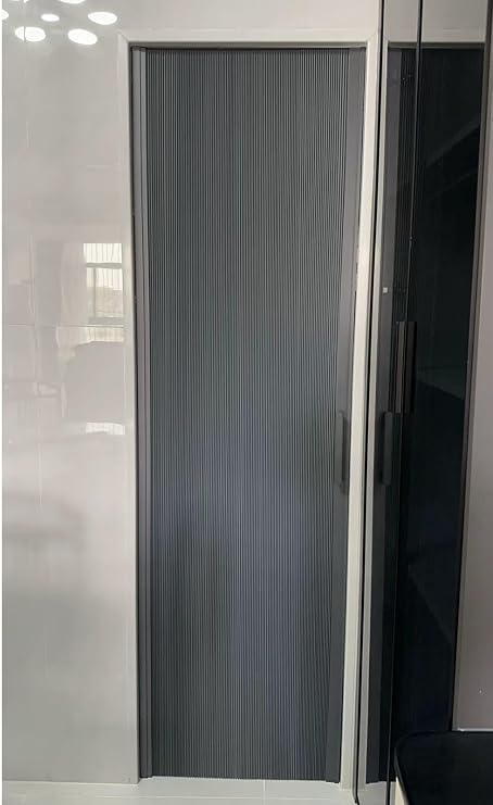 Katlanır Kapı, 78 inç Yüksek Raysız Katlanır Kapılar, Deliksiz Arı Yuvası Bölme Kapısı, Veranda, Depo, Ahır, Koridorlar ve Duş için İdeal (26 x 78 inç)