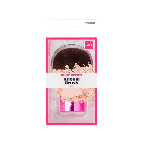 Kiss Ruby Kisses Make-Up Brush Kabuki
