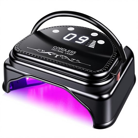 Professional Cordless UV LED Nail Lamp,64W 32 Premium LED Lights