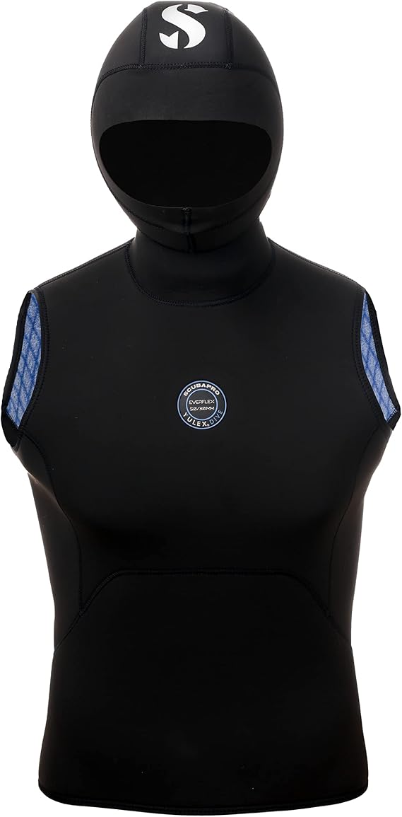 SCUBAPRO Everflex Yulex Dive Hooded Vest, Women, 5/3mm