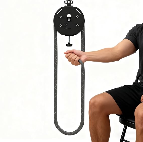 Portable Cable Pulley System for Full-Body Strength Training and Fitness at Home