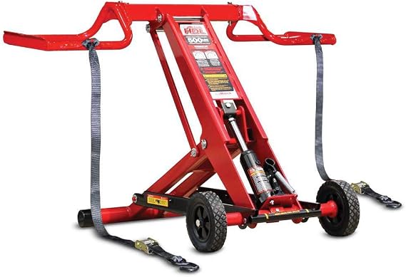 MoJack HDL500 45501 Hydraulic Lift Jack, 500 lb, ZTR & Rider, Locking Bar