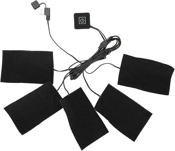 USB Heater Pad 5-Pack Electric Heating Elements