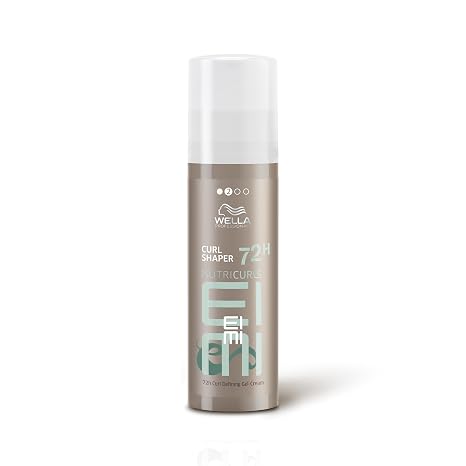 Wella Professionals EIMI Nutricurls Curl Shaper | 72H Curl Defining | Styling Gel-Cream | Enhance Curls, Light Control & Definition with Bounce | 5 Fl Oz