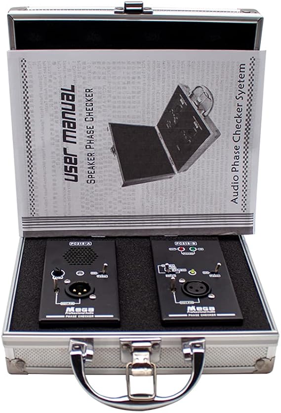 Phase Polarity Checker Detector Audio Speaker Microphone Sound Tester PC218
