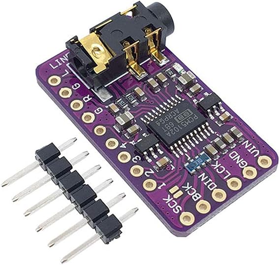 5102 I2S IIS Digital Audio DAC Decoder Module for Stereo DAC Digital-to-Analog Converter Voice Module