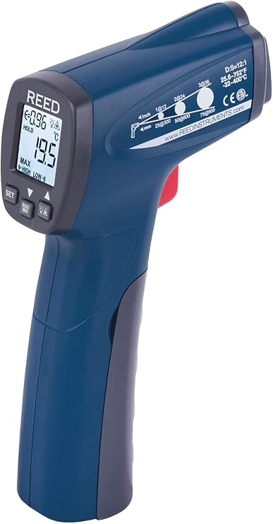REED R2300 Infrared Thermometer, 12:1, 752F (400C)