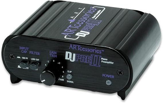 ART DJPREII Phono Preamplifier 14.1 x 7.3 x 2.3 inches