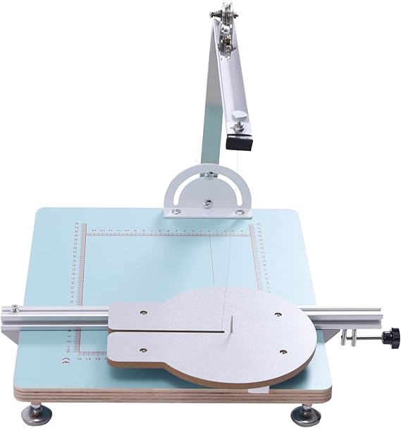 Hot Wire Foam Cutter Portable Tabletop Hotwire Cutter for Cutting Foam Styrofoam Cutting Machine Forming & Sculpting Styrofoam Tool w/LED Screen