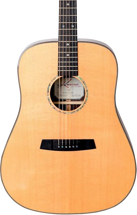 Kremona R30E Acoustic/Electric All-Solid Steel String Guitar Handmade in Europe Deluxe Hardshell Case Included