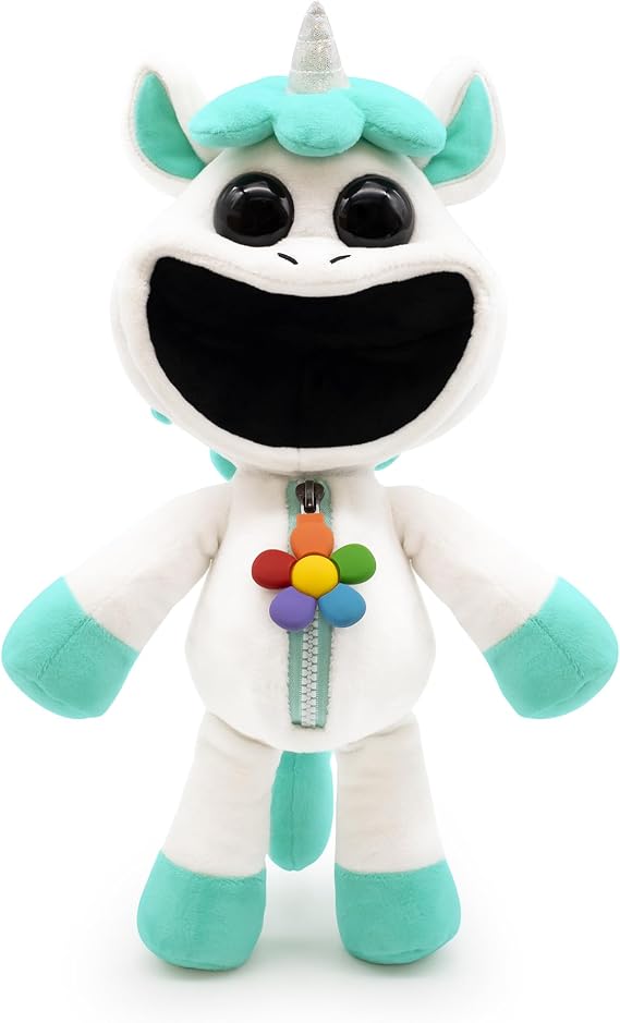 Poppy Playtime Smiling Critters 14" Toy Plush Doll (White)