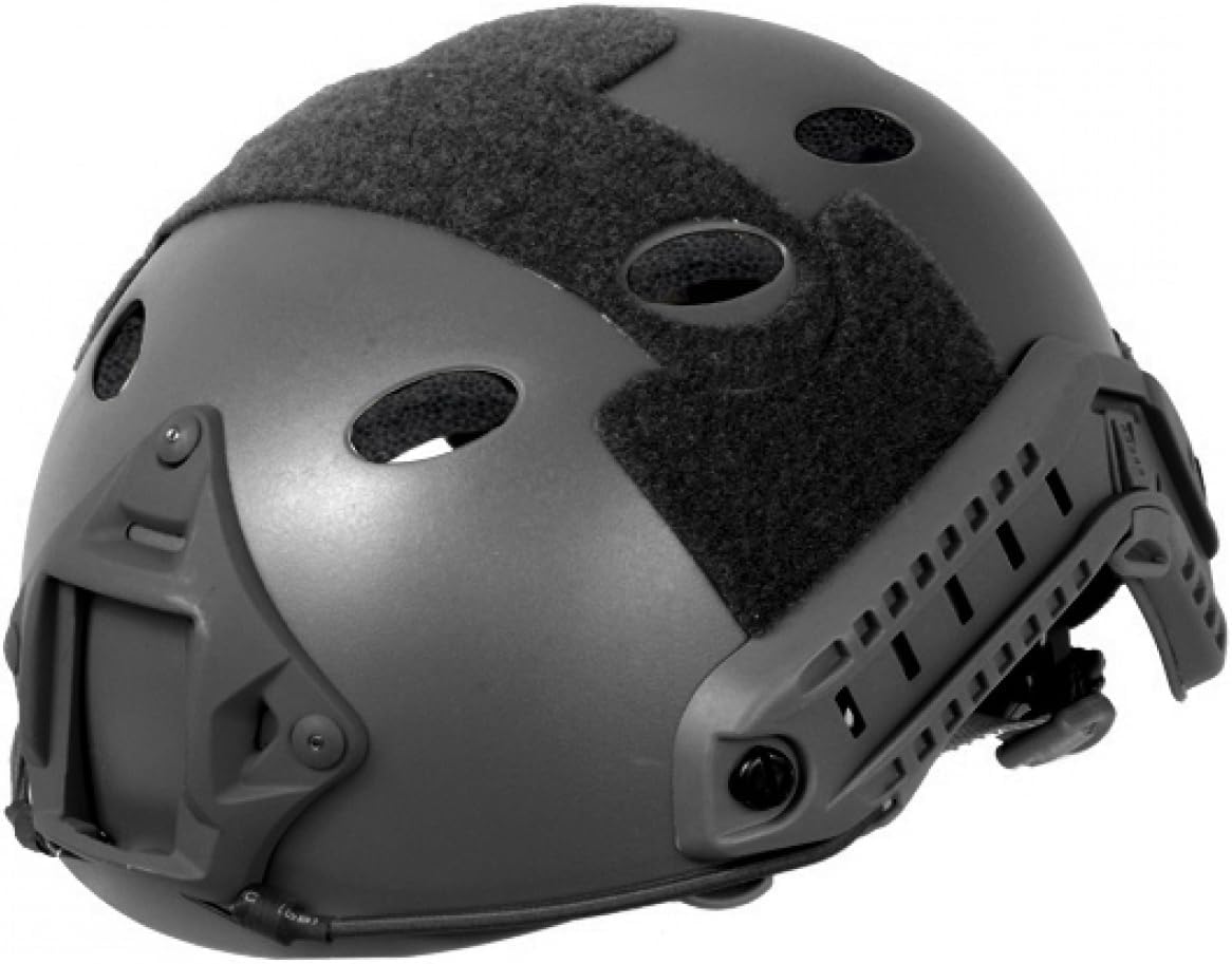Lancer Tactical Fast Helmet - PJ Type Multifunctional Protective NVG Mount for Airsoft, Paintball, Military, Sports, Hunting, and Shooting